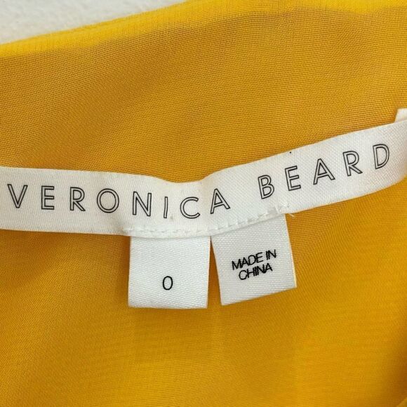 Veronica Beard Sanderson Dress in Bright Sunset - Picture 17 of 17